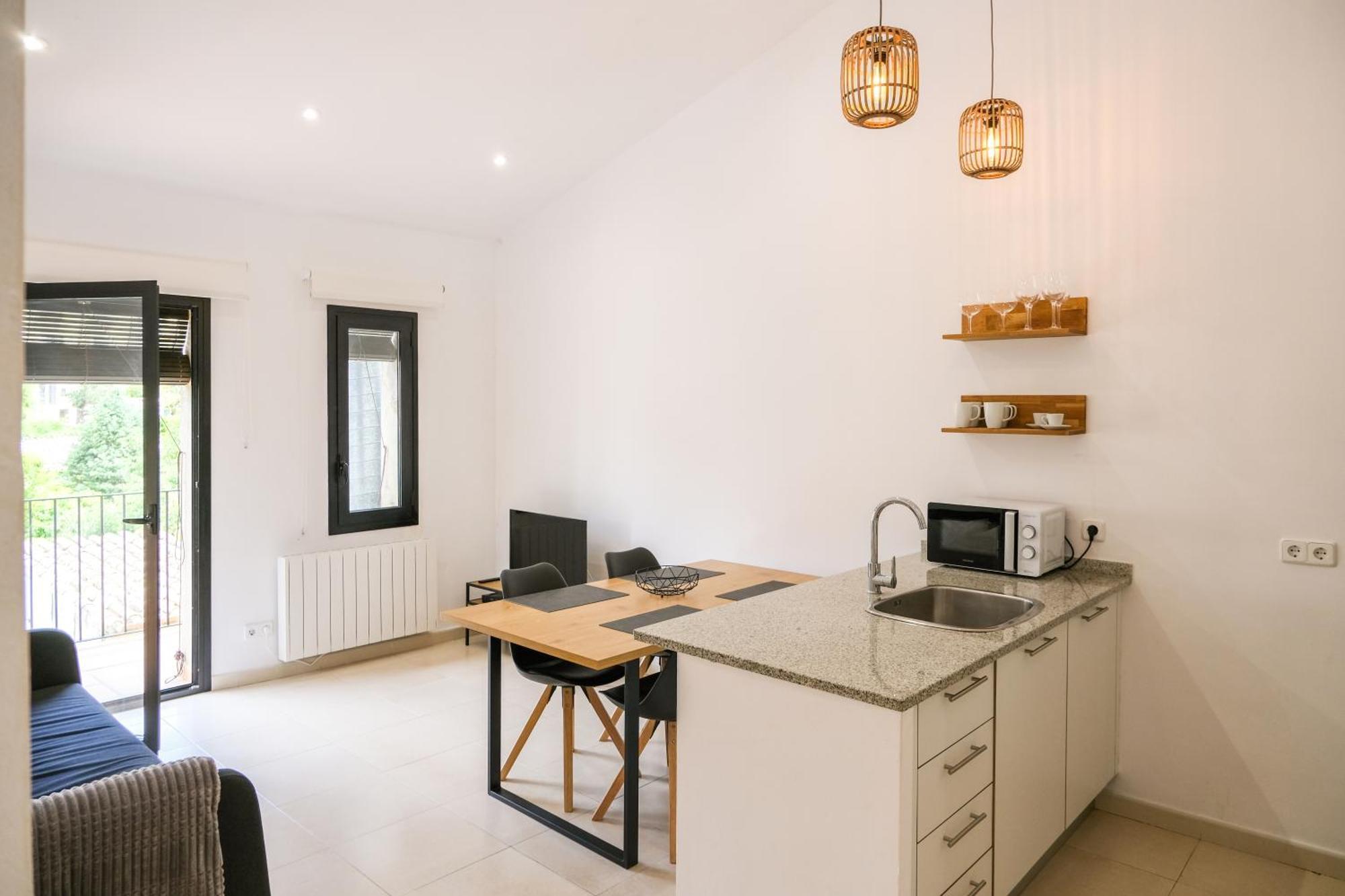 Ca Leudald 3 Apartamento En Besalu Con Terraza Экстерьер фото