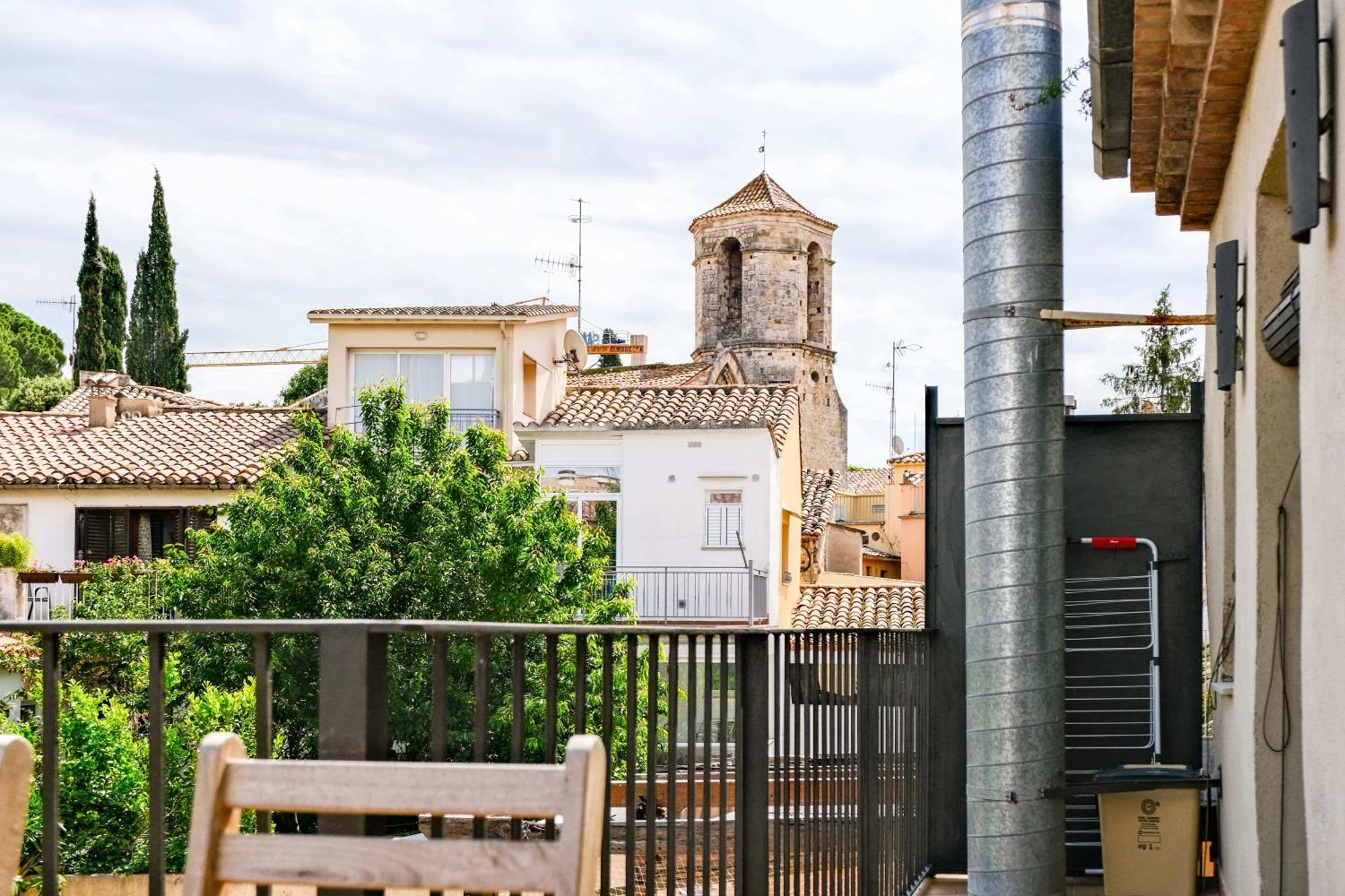Ca Leudald 3 Apartamento En Besalu Con Terraza Экстерьер фото